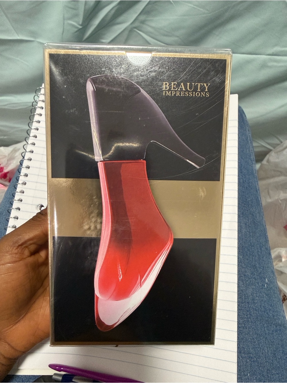 Impressions Women’s Red and Clear High Heel Shoe Tree